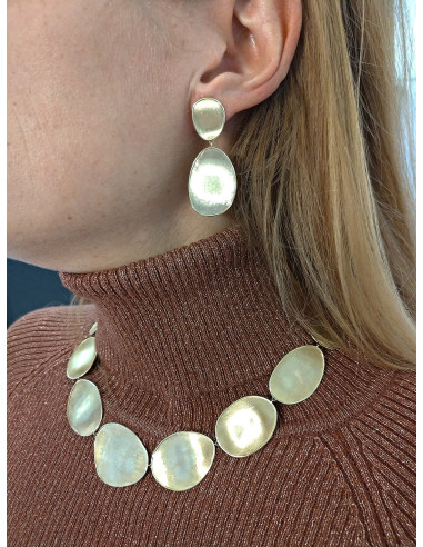 Marco Bicego Lunaria Earrings Yellow gold ref OB1345 OB1345