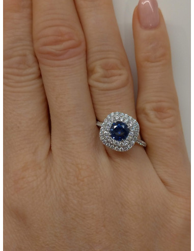 Crivelli Sapphire Collection Gold Ring,...