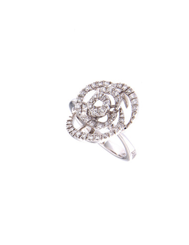 DAMIANI BOCCIOLO Ring in Weißgold und Diamanten...