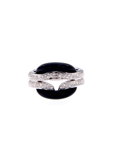 DAMIANI D.LACE КОЛЬЦО из белого золота с...