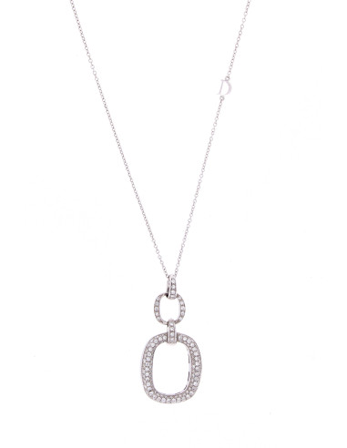 Damiani D.Lace WHITE GOLD AND DIAMONDS (ct1.87) NECKLACE ref: 20056621