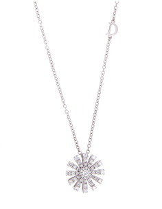 DAMIANI MARGHERITA ожерелье из белого золота и...