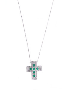 Southern belle cross necklace