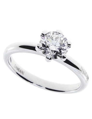 DAMIANI VERAMORE 6 griff RING WHITE GOLD 0.25...