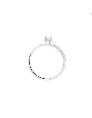 DAMIANI MINOU 4 griff ANELLO IN ORO BIANCO CON...