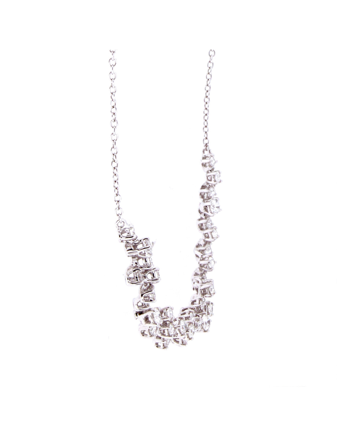Damiani Mimosa WHITE GOLD AND DIAMONDS (ct1.21) NECKLACE ref: 20075409