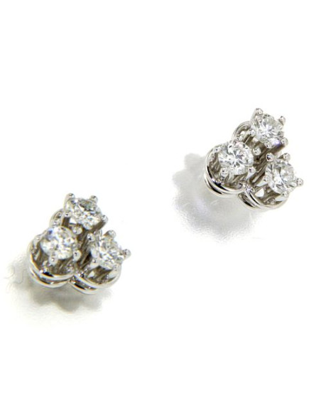 DAMIANI MINOU orecchini in oro bianco e diamanti 20013451