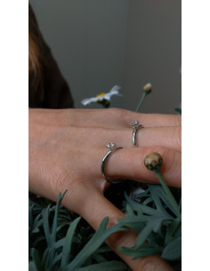 DAMIANI VERAMORE 6 griff Кольцо из белого золота 0.25 ct... 2