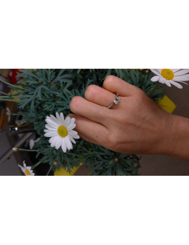 DAMIANI VERAMORE 6 griff RING WHITE GOLD 1.00...