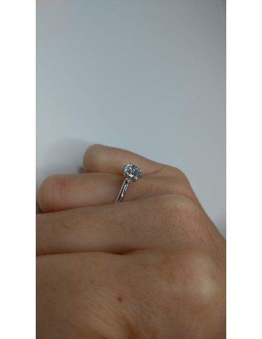 DAMIANI VERAMORE 6 griff RING WHITE GOLD 1.00...