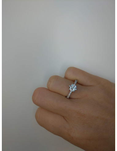 GOLAY sammlung Iconica Ring aus Weißgold und...