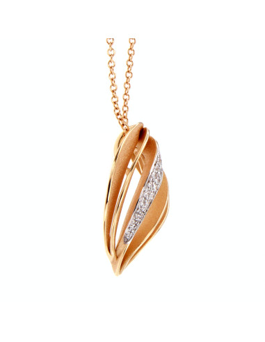 ANNAMARIA CAMMILLI VELAA PAVE' necklace gold...