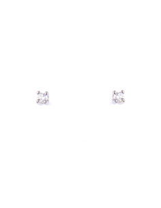 DAMIANI BEAUTY серьги из белого золота и бриллиантов 0.22 ct