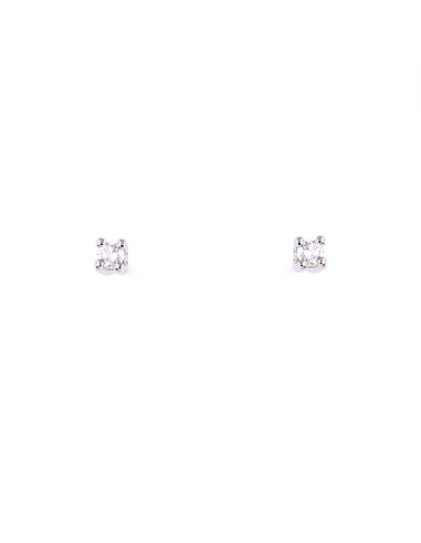 DAMIANI BEAUTY earrings in white gold and diamonds 0.22 ct