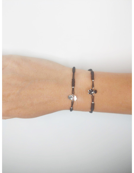 Easy браслет "РЕБЕНОК" из золота и бриллиантов (0,01 карата) реф: 212-M235/M