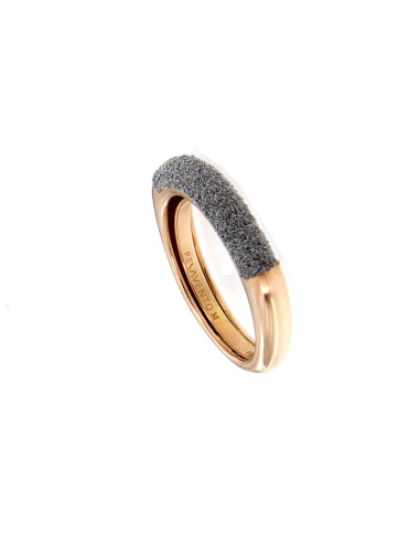 Pesavento BASIC GOLD 18kt gold ring with diamond powder Ref: YBSCA015/M