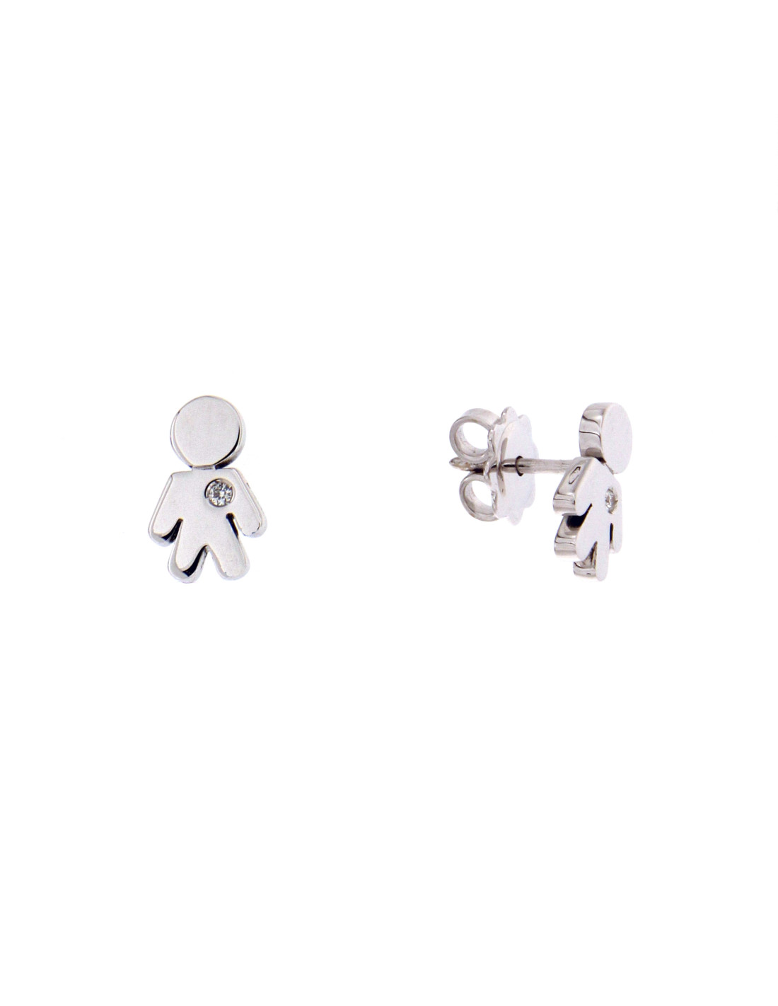 22kt Gold Baby Boy Stud Earrings | Jewellery Online Purchase