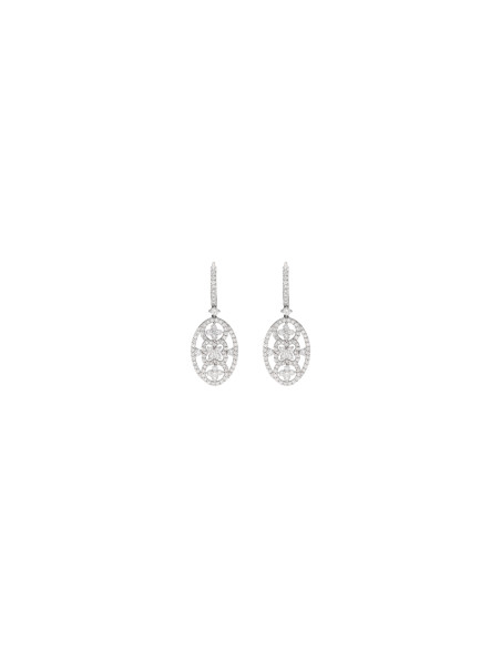 Crivelli Diamonds Collection Серьги из золота и бриллиантов 2,38 кар - 372-2247