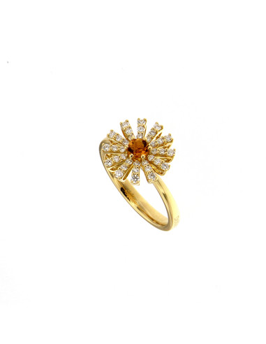 DAMIANI MARGHERITA YELLOW GOLD DIAMONDS AND...