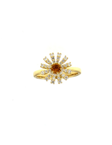 DAMIANI MARGHERITA YELLOW GOLD DIAMONDS AND...