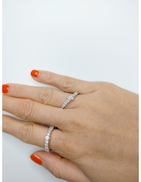 Золотое кольцо из коллекции Valentina Callegher Diamonds, бриллианты карат. 0,98 - ссылка: 6860-S