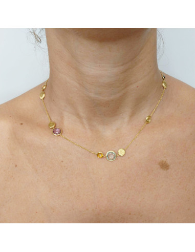 Marco Bicego Jaipur Halskette aus Gelbgold ref:...