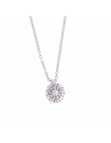 DAMIANI MARGHERITA Halskette in Weißgold und Diamanten 20074583