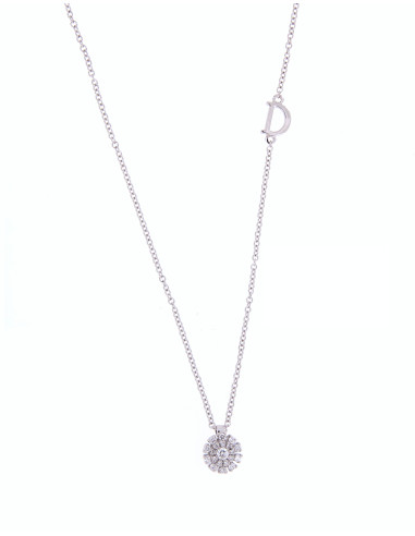 DAMIANI MARGHERITA ожерелье из белого золота и бриллиантов 20074583
