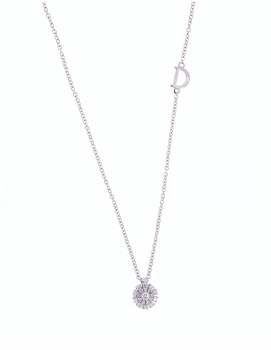 DAMIANI MARGHERITA ожерелье из белого золота и...