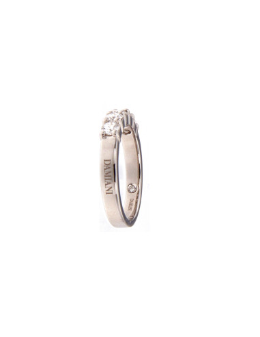 DAMIANI VERAMORE RING WHITE GOLD AND 5 DIAMONDS...