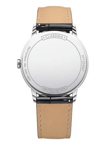 BAUME & MERCIER CLASSIMA сталь и кожа - M0A10323