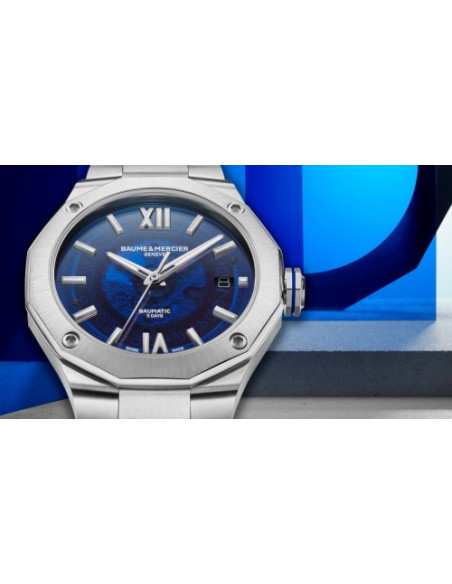 BAUME & MERCIER RIVIERA steel on steel - M0A10616