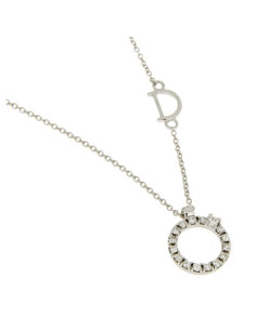 DAMIANI Mini Simboli COLLANA IN ORO BIANCO E DIAMANTI 20064095 2