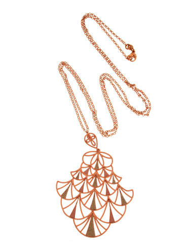 Misis Emera Halskette aus 18kt vergoldetem...