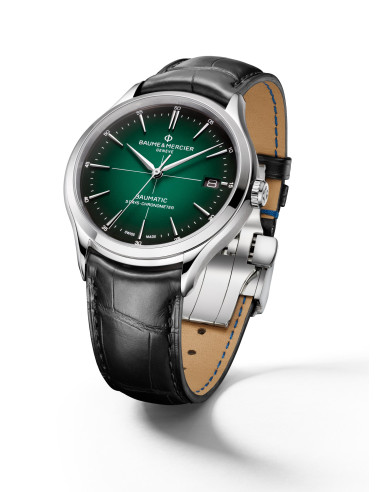 BAUME & MERCIER CLIFTON BAUMATIC acciaio e...
