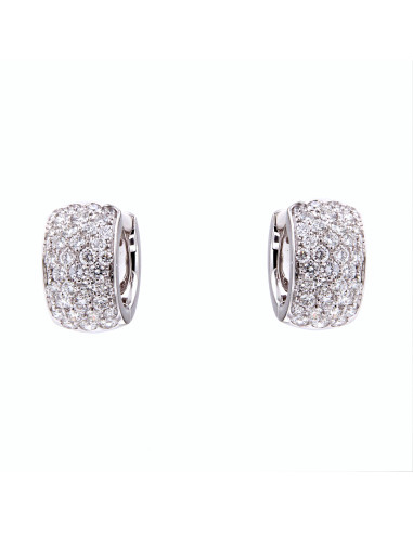 Crivelli Diamonds Collection Earrings in gold and diamonds 1.67 ct - 234-892
