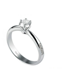 DAMIANI ELETTRA ANELLO IN ORO BIANCO 0.31 ct