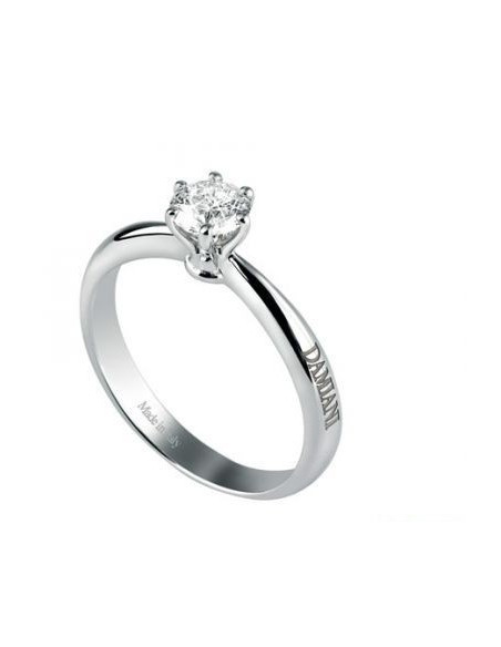 DAMIANI ELETTRA ANELLO IN ORO BIANCO 0.31 ct