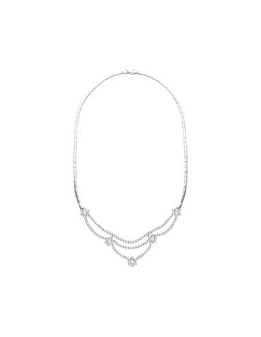 DAMIANI CLASSIC Weißgold-Halskette und 2,56 ct Diamanten - 80361305