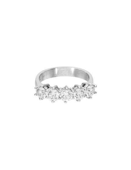 Crivelli Коллекция Diamonds Золотое кольцо с 5 бриллиантами 1,53 кар - 024-0406