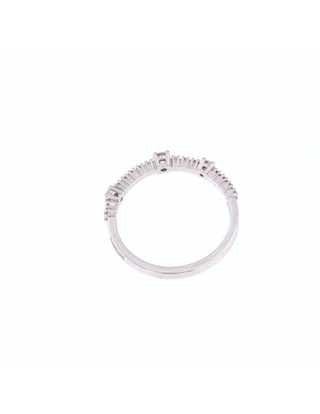 DAMIANI NOTTE DI SAN LORENZO "TRILOGY" Ring in Weißgold und Diamanten (0.33ct)  Ref. 20089293