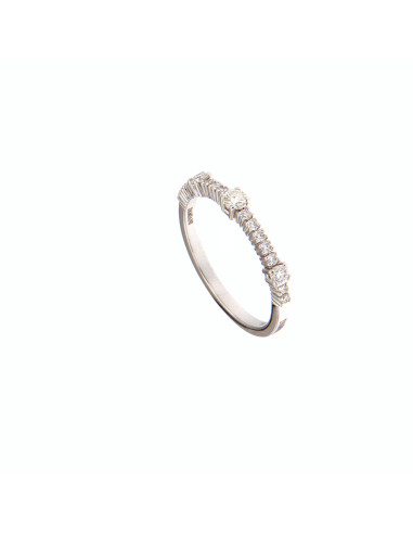DAMIANI NOTTE DI SAN LORENZA кольцо "TRILOGY" из белого золота и бриллиантов (0.33 кар)  Ref. 20089293