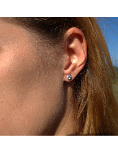 DAMIANI MINOU серьги из белого золота и...