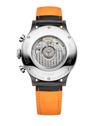 BAUME & MERCIER CAPELAND Stahl und Leder -...