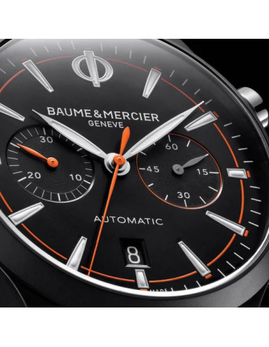 BAUME & MERCIER CAPELAND Stahl und Leder -...