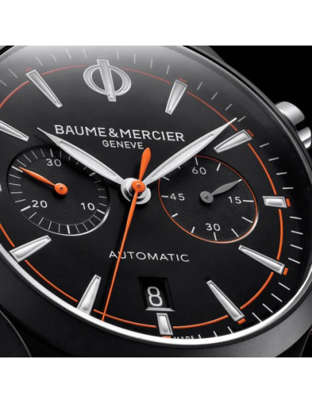 BAUME & MERCIER CAPELAND Stahl und Leder - M0A10452