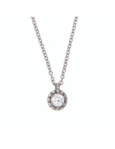 DAMIANI MINOU колье из белого золота с...