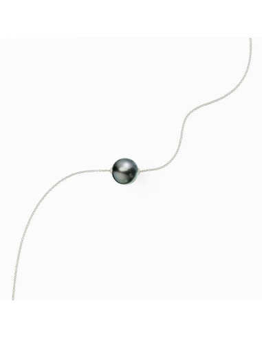 UTOPIA LUCE Weißgold-Halskette mit Perle 11,22...
