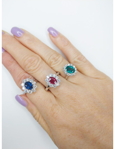 DAMIANI CLASSIC КОЛЬЦО ИЗ БЕЛОГО ЗОЛОТА, 1,41...