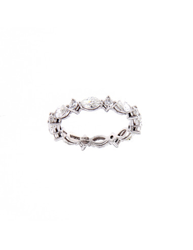 DAMIANI EMOZIONI eternity ring in white gold...